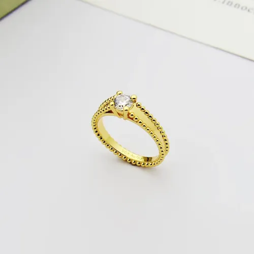 Wholesale Van Cleef &amp; Arpels Rings In Gold For Women #1414442 $25.00 USD, Wholesale Quality Replica Van Cleef &amp; Arpels Rings