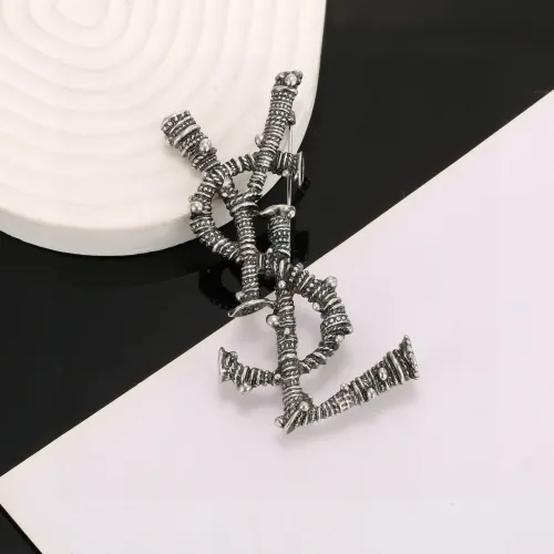 Wholesale Yves Saint Laurent Brooches For Women #1414464 $29.00 USD, Wholesale Quality Replica Yves Saint Laurent Brooches