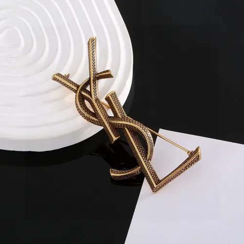 Wholesale Yves Saint Laurent Brooches For Women #1414465 $29.00 USD, Wholesale Quality Replica Yves Saint Laurent Brooches