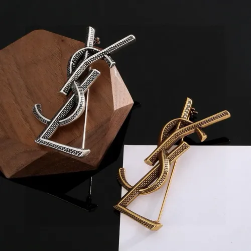 Replica Yves Saint Laurent Brooches For Women #1414466 $29.00 USD for Wholesale