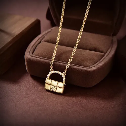 Replica Fendi Necklaces #1414471 $25.00 USD for Wholesale