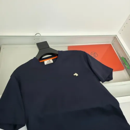 Replica Hermes T-Shirts Short Sleeved For Men #1414481 $52.00 USD for Wholesale