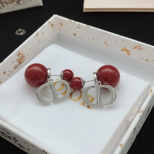 Replica Christian Dior Earrings For Women #1414494 $25.00 USD for Wholesale