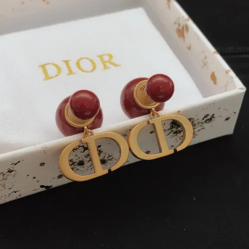Replica Christian Dior Earrings For Women #1414496 $25.00 USD for Wholesale