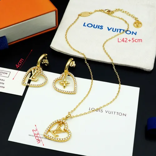 Wholesale Louis Vuitton LV Jewelry Set #1414518 $48.00 USD, Wholesale Quality Replica Louis Vuitton LV Jewelry Set