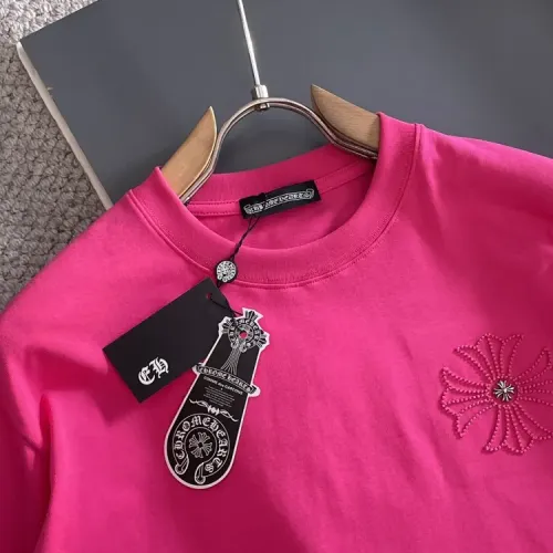 Replica Chrome Hearts T-Shirts Short Sleeved For Unisex #1414543 $42.00 USD for Wholesale