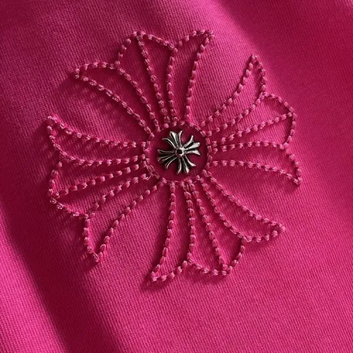 Replica Chrome Hearts T-Shirts Short Sleeved For Unisex #1414543 $42.00 USD for Wholesale