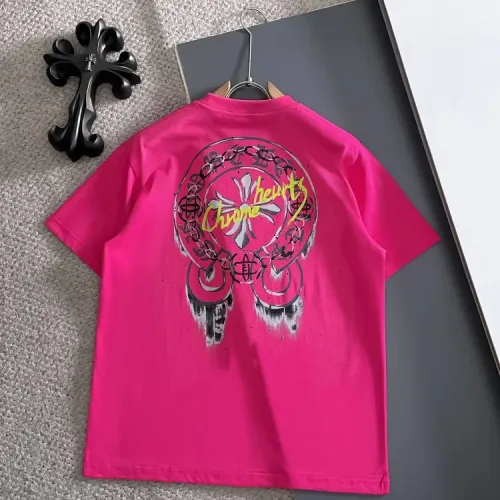 Wholesale Chrome Hearts T-Shirts Short Sleeved For Unisex #1414570 $42.00 USD, Wholesale Quality Replica Chrome Hearts T-Shirts
