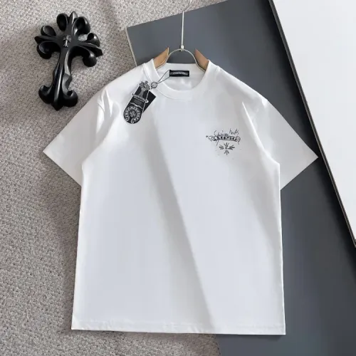Replica Chrome Hearts T-Shirts Short Sleeved For Unisex #1414572 $42.00 USD for Wholesale