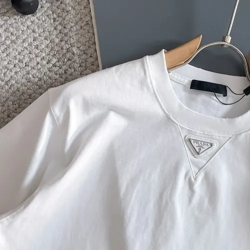 Replica Prada T-Shirts Short Sleeved For Unisex #1414597 $42.00 USD for Wholesale