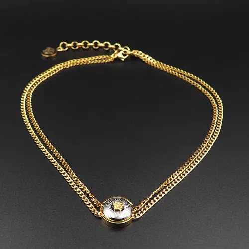 Wholesale Versace Necklaces #1414712 $29.00 USD, Wholesale Quality Replica Versace Necklaces