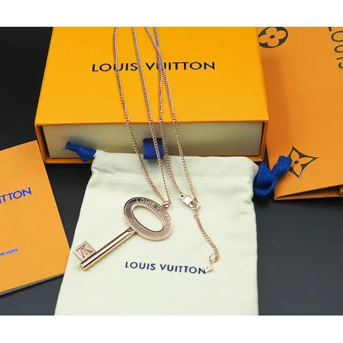Wholesale Louis Vuitton Necklaces #1414794 $29.00 USD, Wholesale Quality Replica Louis Vuitton Necklaces