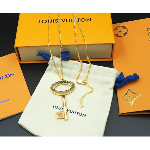 Wholesale Louis Vuitton Necklaces #1414795 $29.00 USD, Wholesale Quality Replica Louis Vuitton Necklaces
