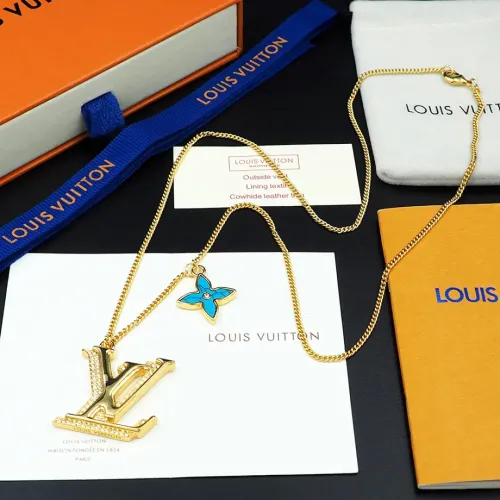 Wholesale Louis Vuitton Necklaces #1414796 $36.00 USD, Wholesale Quality Replica Louis Vuitton Necklaces