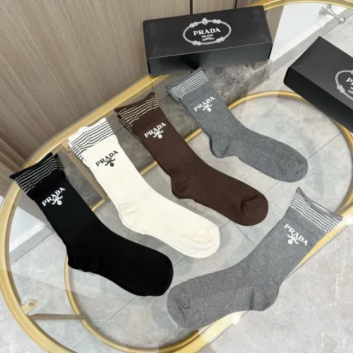Replica Prada Socks #1414815 $36.00 USD for Wholesale