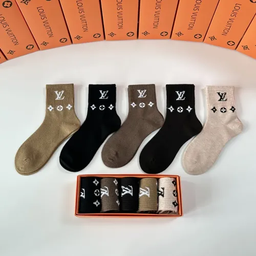 Wholesale Louis Vuitton LV Socks #1414824 $29.00 USD, Wholesale Quality Replica Louis Vuitton LV Socks