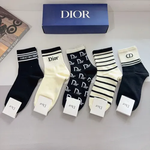 Wholesale Christian Dior Socks #1414831 $27.00 USD, Wholesale Quality Replica Christian Dior Socks