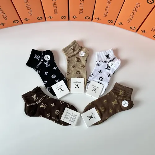 Replica Louis Vuitton LV Socks #1414843 $27.00 USD for Wholesale