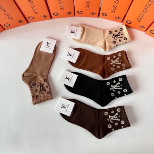Replica Louis Vuitton LV Socks #1414845 $27.00 USD for Wholesale