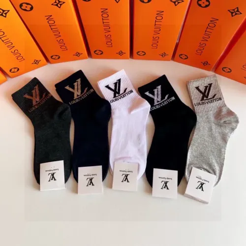 Wholesale Louis Vuitton LV Socks #1414847 $27.00 USD, Wholesale Quality Replica Louis Vuitton LV Socks