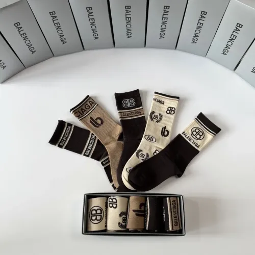 Replica Balenciaga Socks #1414849 $29.00 USD for Wholesale
