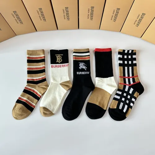 Replica Burberry Socks #1414885 $29.00 USD for Wholesale