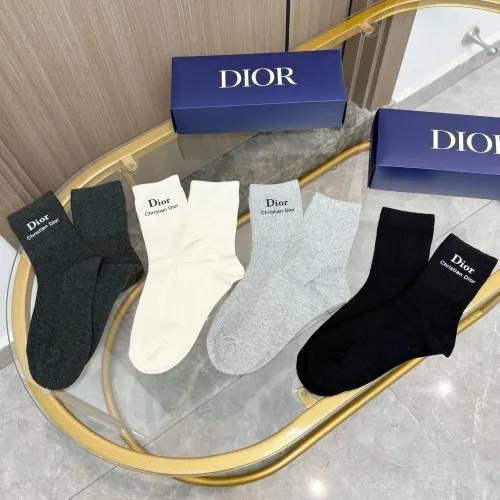 Replica Christian Dior Socks #1414894 $29.00 USD for Wholesale