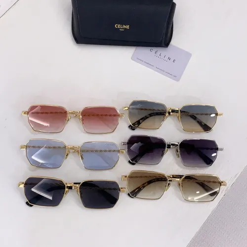 Replica Celine AAA Quality Sunglasses #1415015 $60.00 USD for Wholesale