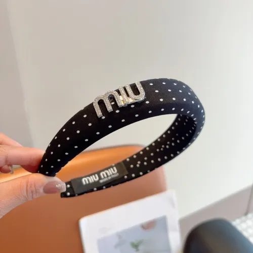 Wholesale MIU MIU Headband For Women #1415019 $27.00 USD, Wholesale Quality Replica MIU MIU Headband