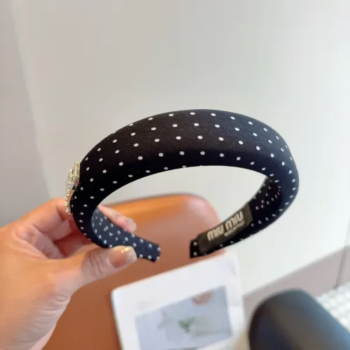 Replica MIU MIU Headband For Women #1415019 $27.00 USD for Wholesale