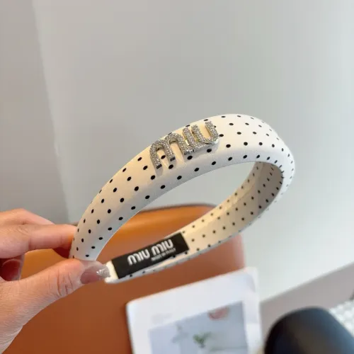 Wholesale MIU MIU Headband For Women #1415020 $27.00 USD, Wholesale Quality Replica MIU MIU Headband