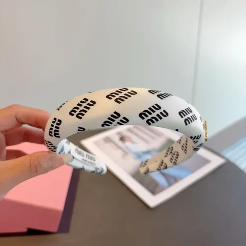 Replica MIU MIU Headband For Women #1415044 $27.00 USD for Wholesale