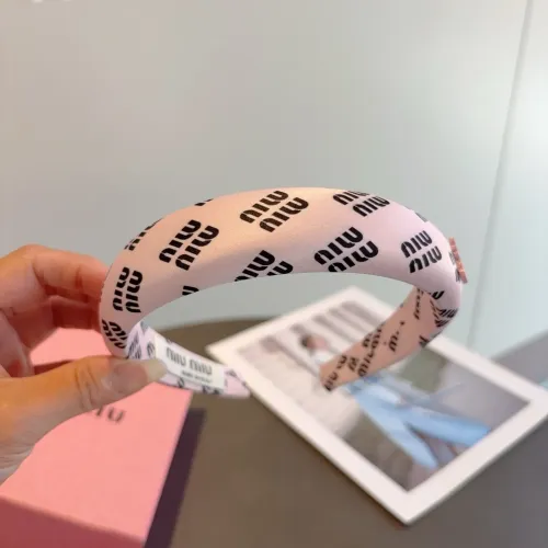 Replica MIU MIU Headband For Women #1415045 $27.00 USD for Wholesale