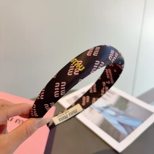 Wholesale MIU MIU Headband For Women #1415046 $27.00 USD, Wholesale Quality Replica MIU MIU Headband