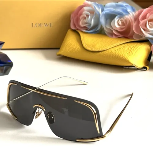 Wholesale LOEWE AAA Quality Sunglasses #1415081 $64.00 USD, Wholesale Quality Replica LOEWE AAA Quality Sunglasses