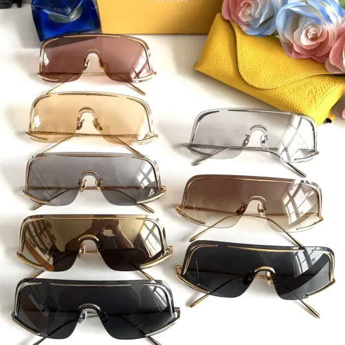Replica LOEWE AAA Quality Sunglasses #1415082 $64.00 USD for Wholesale