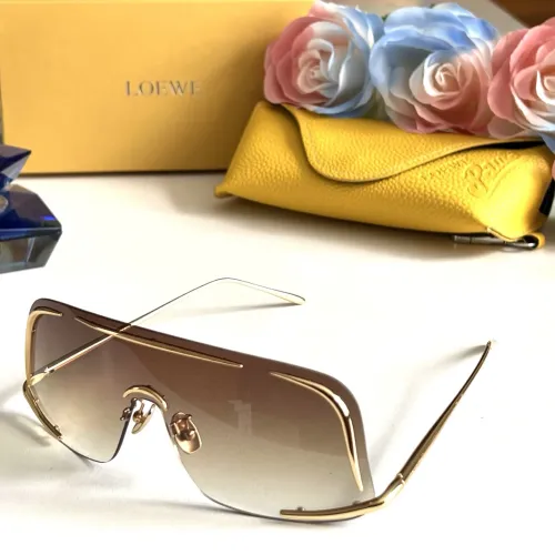 Wholesale LOEWE AAA Quality Sunglasses #1415083 $64.00 USD, Wholesale Quality Replica LOEWE AAA Quality Sunglasses