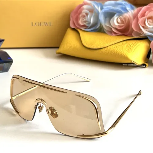Wholesale LOEWE AAA Quality Sunglasses #1415085 $64.00 USD, Wholesale Quality Replica LOEWE AAA Quality Sunglasses