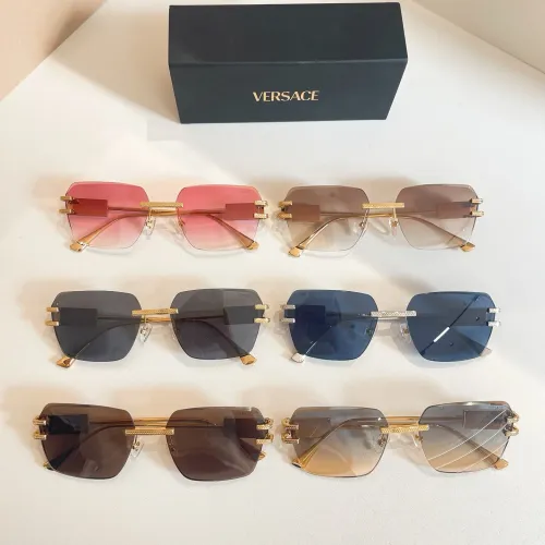 Replica Versace AAA Quality Sunglasses #1415093 $60.00 USD for Wholesale