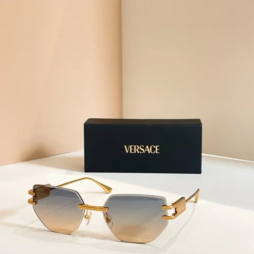 Wholesale Versace AAA Quality Sunglasses #1415099 $60.00 USD, Wholesale Quality Replica Versace AAA Quality Sunglasses