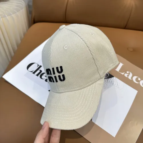 Wholesale MIU MIU Caps #1415107 $27.00 USD, Wholesale Quality Replica MIU MIU Caps