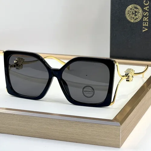 Wholesale Versace AAA Quality Sunglasses #1415132 $60.00 USD, Wholesale Quality Replica Versace AAA Quality Sunglasses