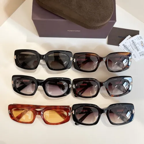 Replica Tom Ford AAA Quality Sunglasses #1415140 $60.00 USD for Wholesale