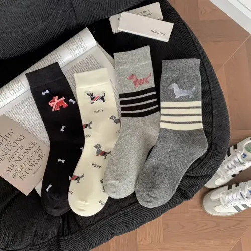 Wholesale Thom Browne Socks #1415148 $29.00 USD, Wholesale Quality Replica Thom Browne Socks