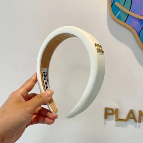 Replica MIU MIU Headband For Women #1415153 $27.00 USD for Wholesale