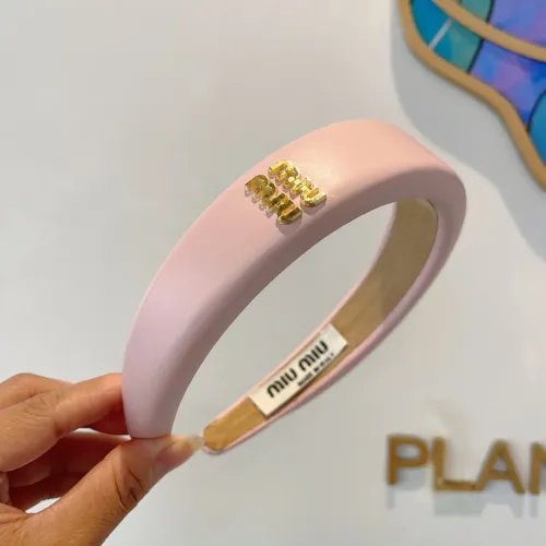 Wholesale MIU MIU Headband For Women #1415154 $27.00 USD, Wholesale Quality Replica MIU MIU Headband