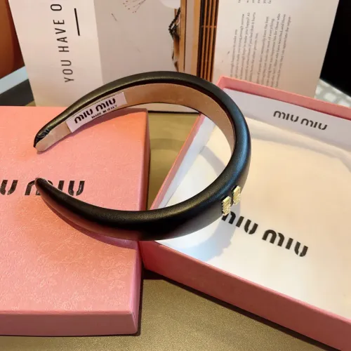 Replica MIU MIU Headband For Women #1415155 $27.00 USD for Wholesale