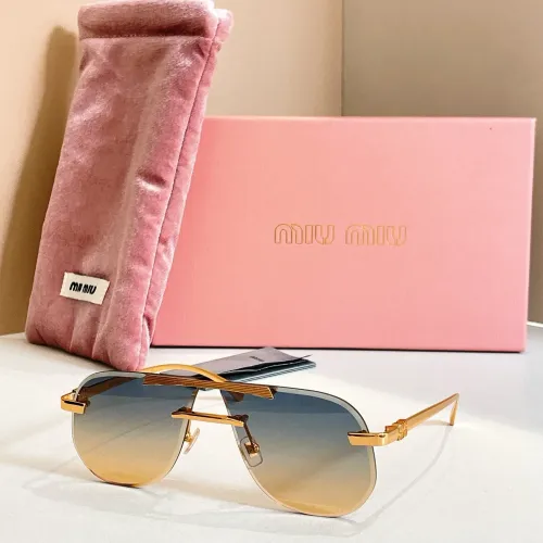 Wholesale MIU MIU AAA Quality Sunglasses #1415179 $60.00 USD, Wholesale Quality Replica MIU MIU AAA Sunglasses