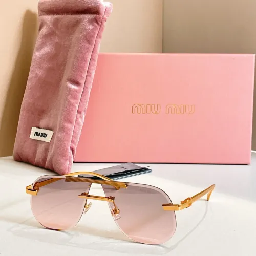 Wholesale MIU MIU AAA Quality Sunglasses #1415180 $60.00 USD, Wholesale Quality Replica MIU MIU AAA Sunglasses