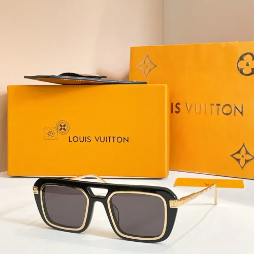 Wholesale Louis Vuitton AAA Quality Sunglasses #1415190 $68.00 USD, Wholesale Quality Replica Louis Vuitton AAA Quality Sunglasses